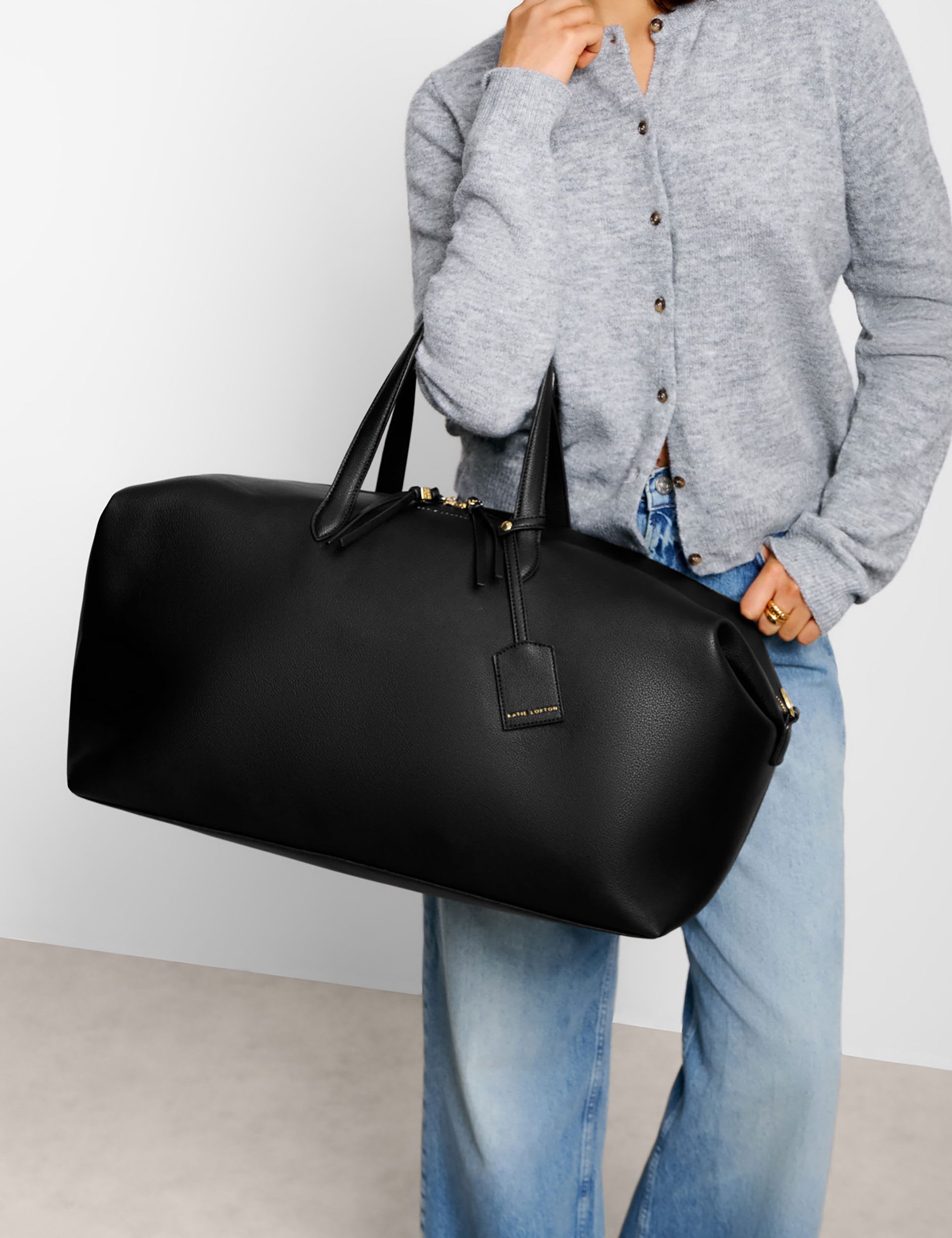 Katie Loxton personalised faux leather weekend bag, imported from the UK