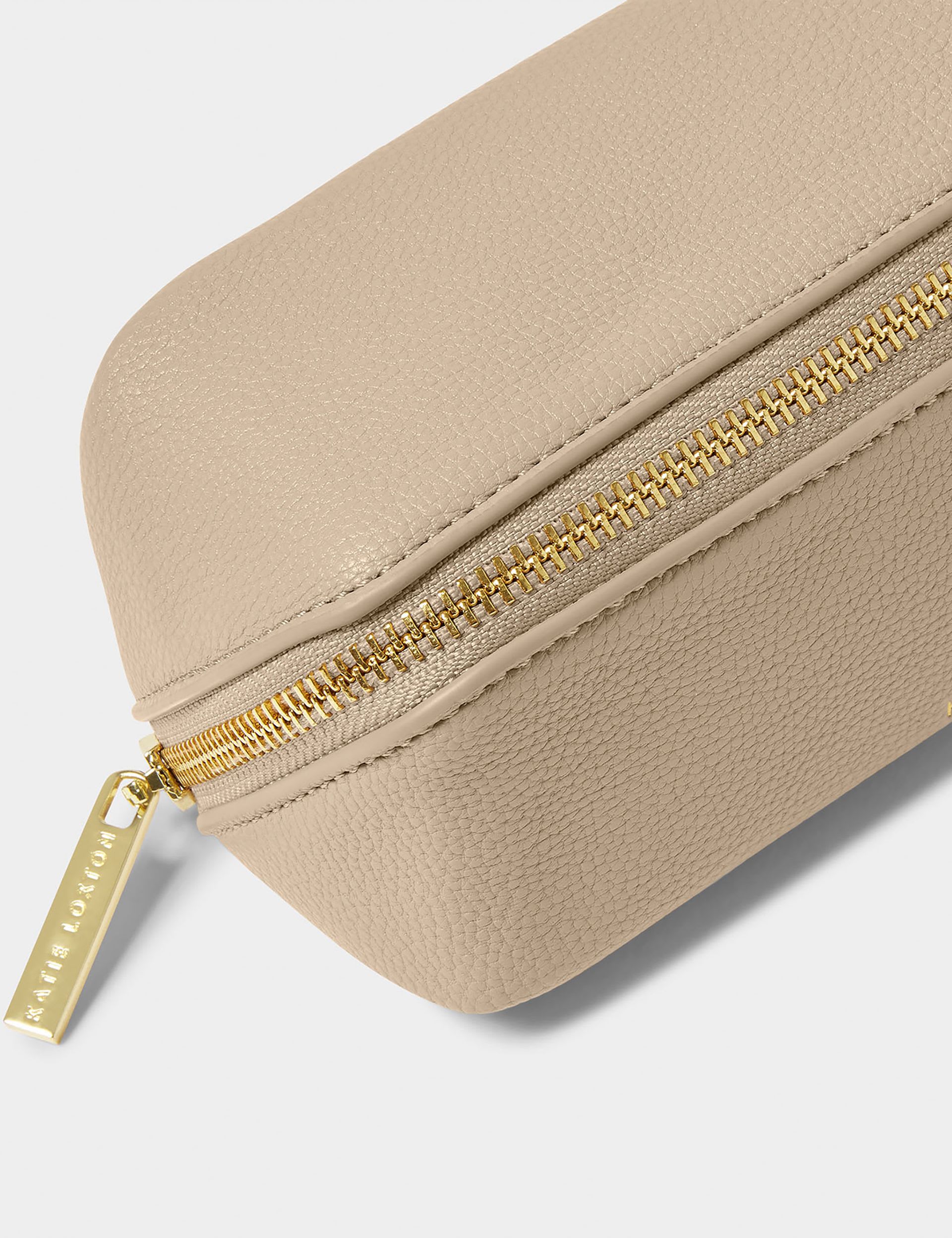 Katie Loxton personalised small faux leather make-up bag - British product