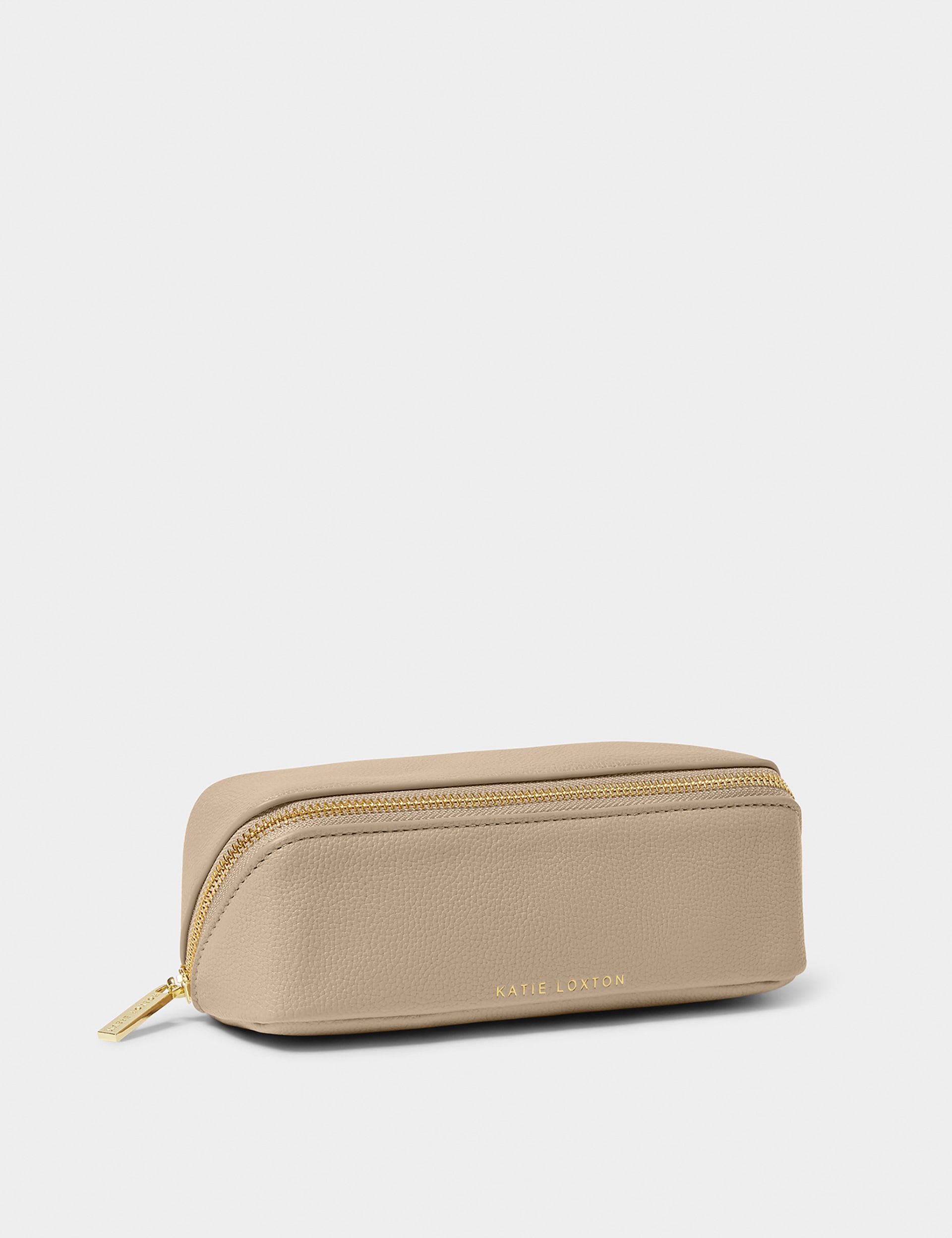 Katie Loxton personalised small faux leather make-up bag - British product