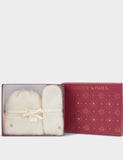 Katie Loxton knitted hat and gloves gift set - British product