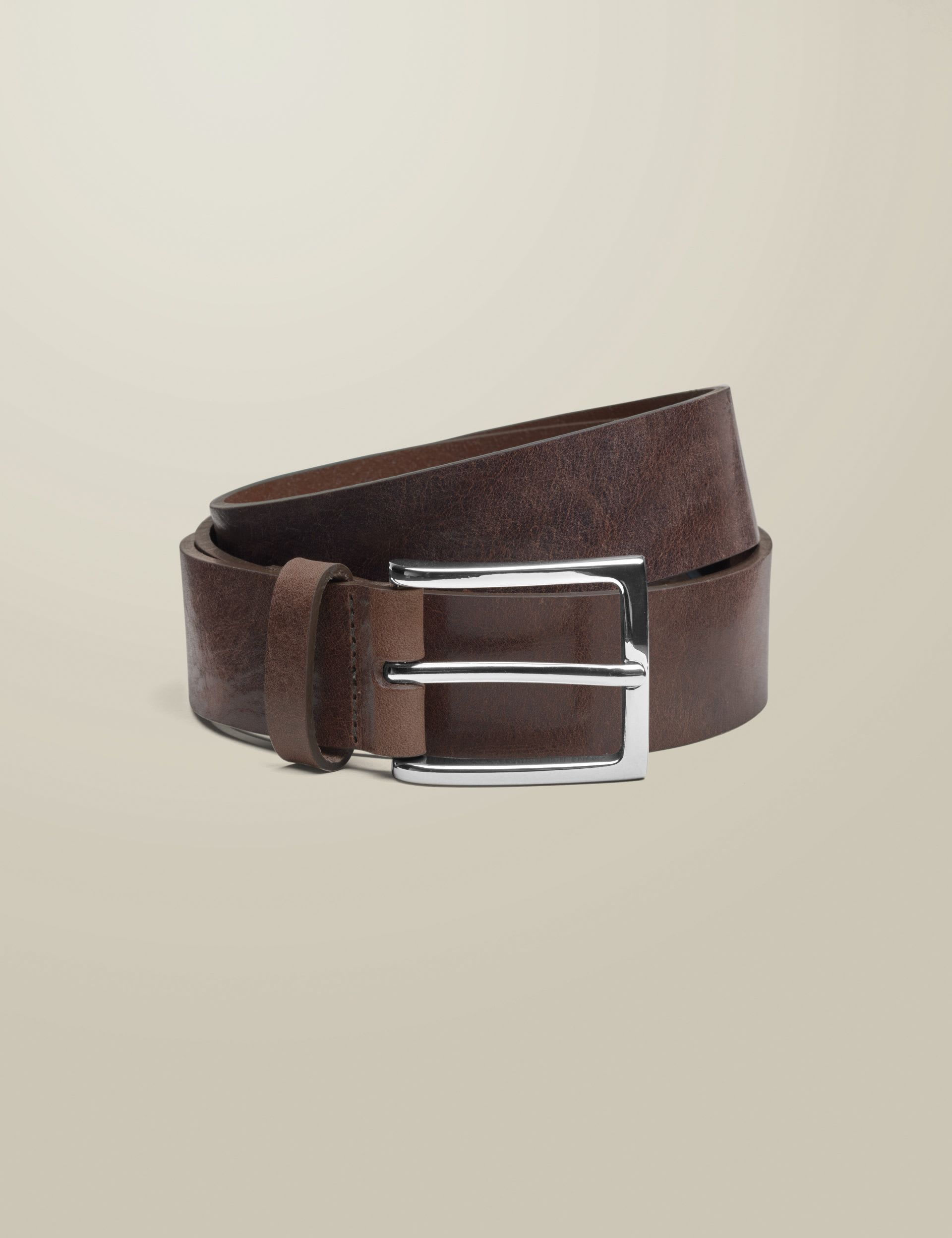Charles Tyrwhitt leather chino belt 35mm (British brand)