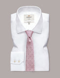 Hawes & Curtis polka dot pure silk tie 8cm - British product