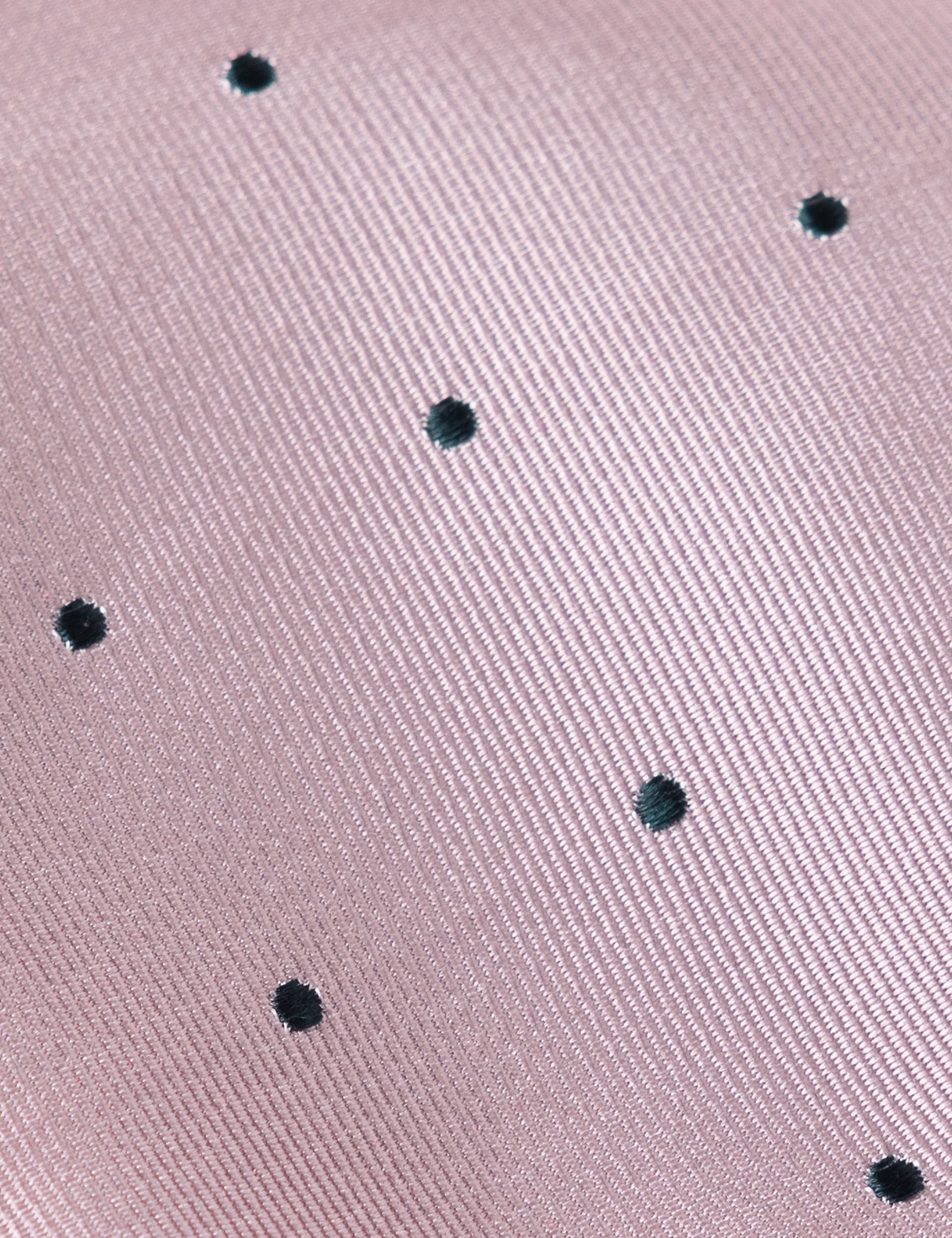 Hawes & Curtis polka dot pure silk tie 8cm - British product