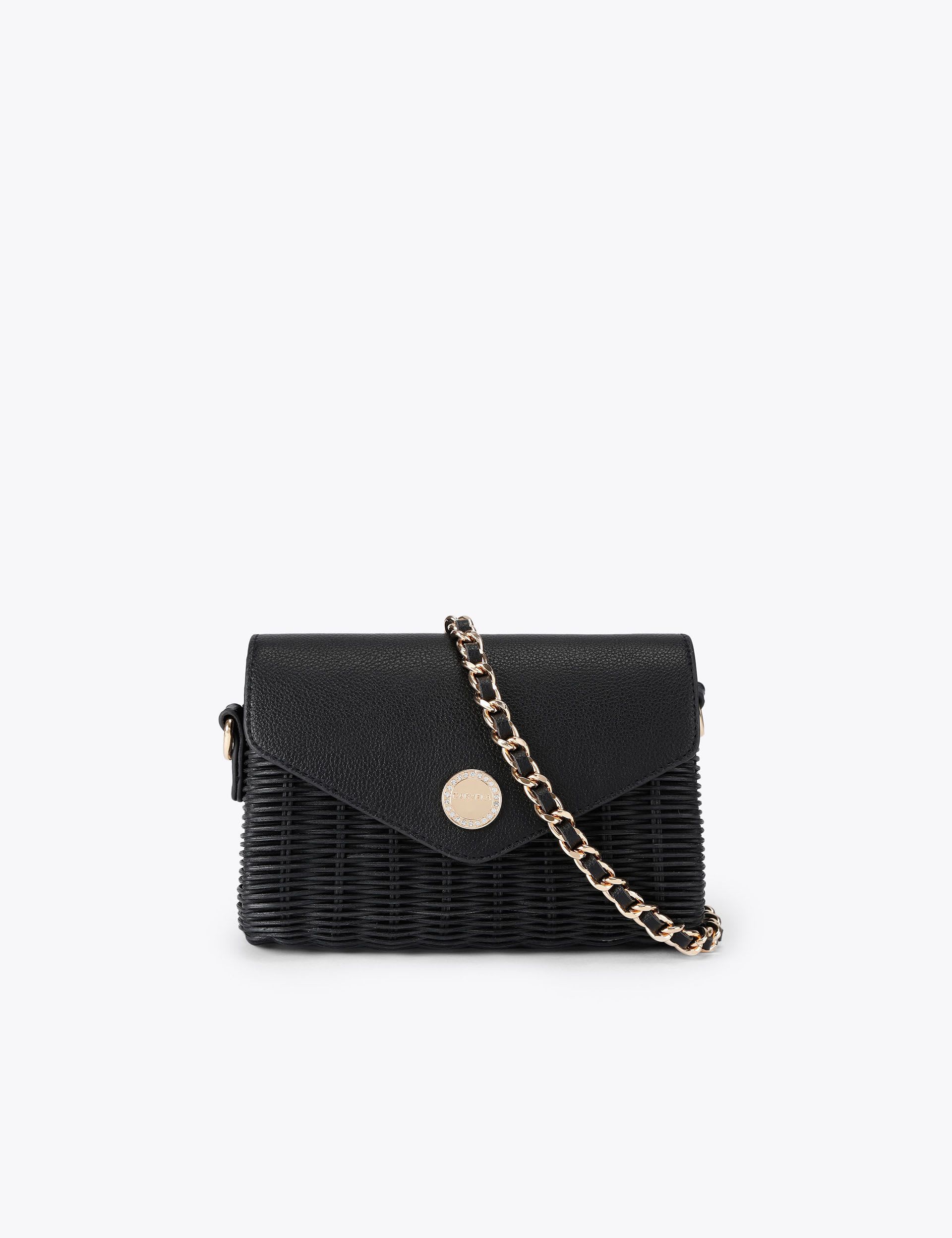 Gewebte Mini Umhängetasche von Carvela - britisches Produkt