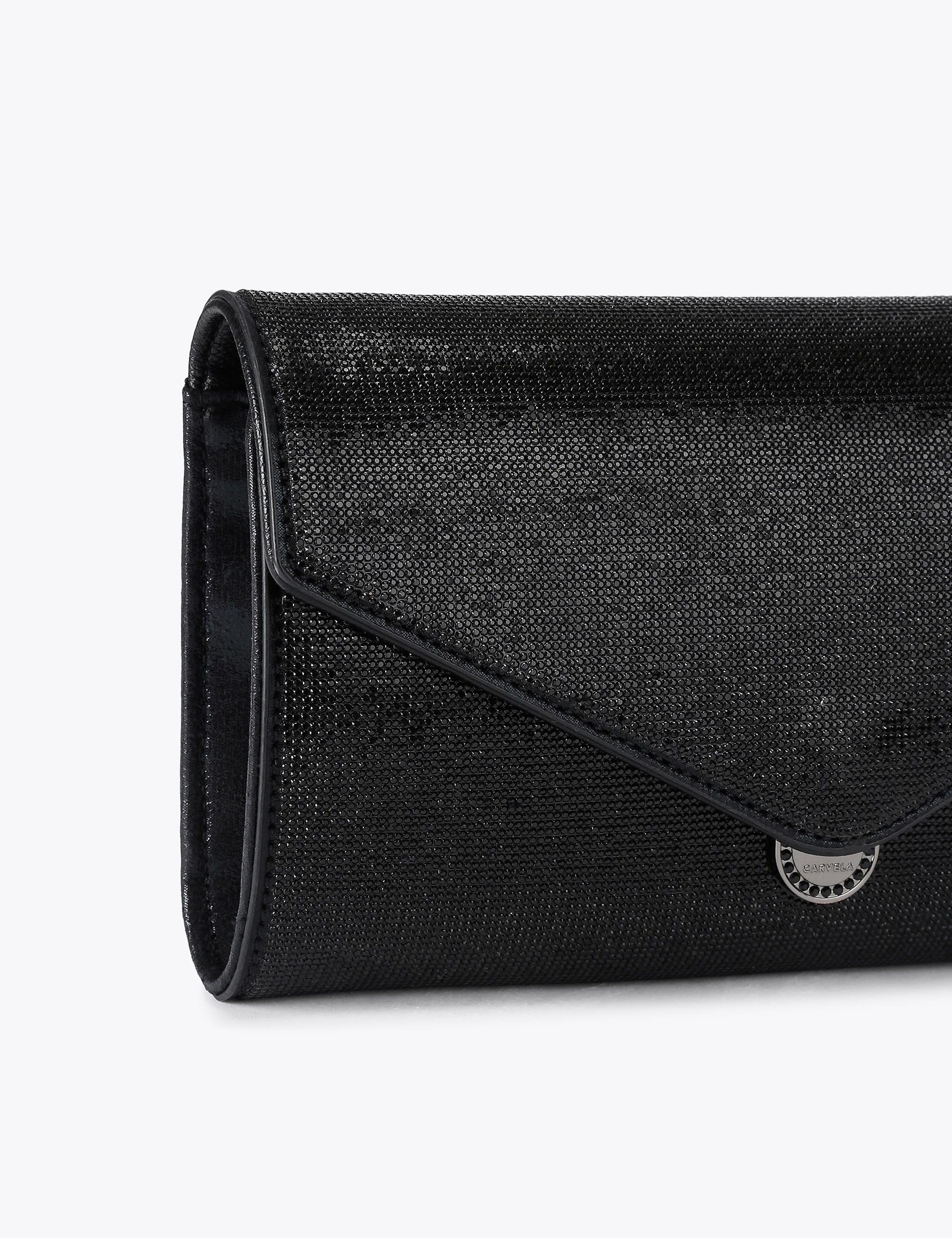 Carvela embellished clutch bag with jewels - British product