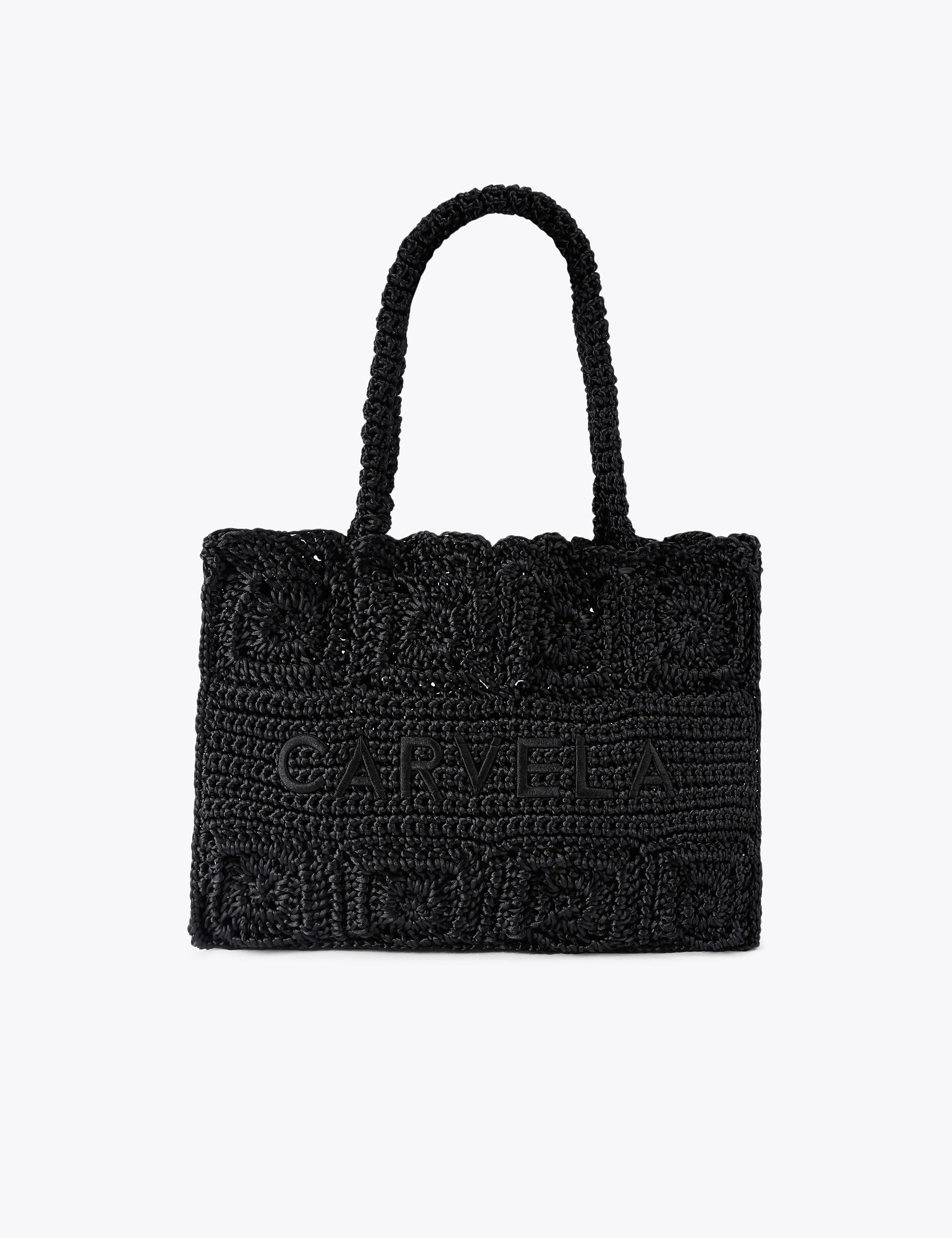 Carvela Pure Silk Knitted Tote Bag
