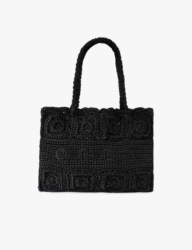 Carvela Pure Silk Knitted Tote Bag