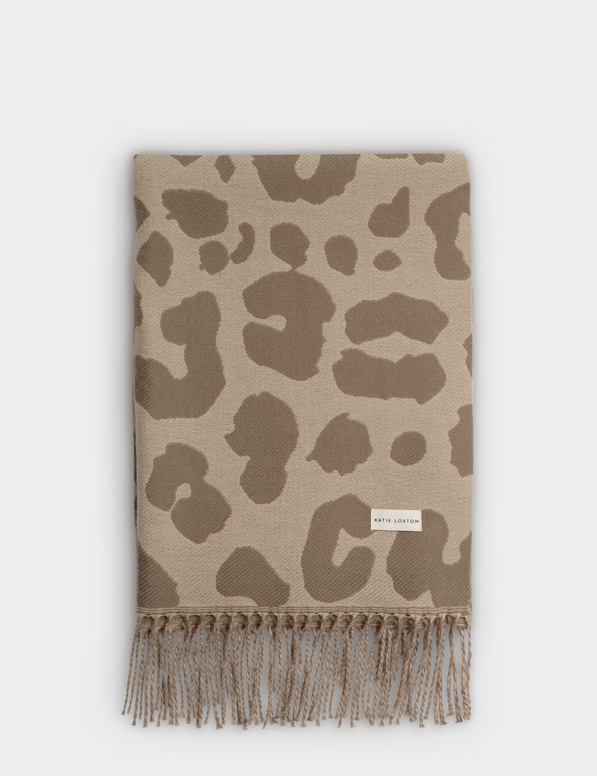 Katie Loxton leopard print blanket scarf - British product