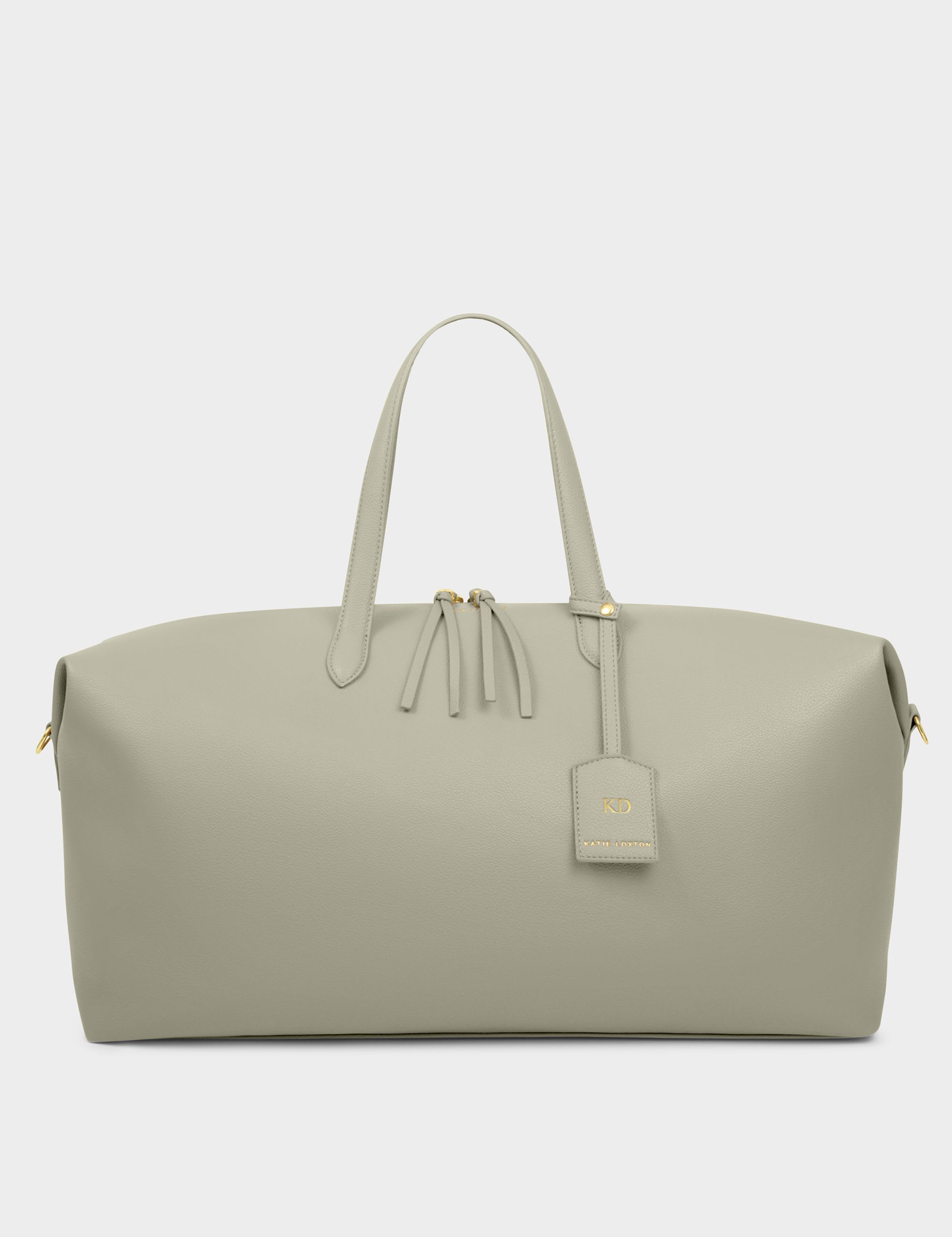 Katie Loxton weekend bag personalised gold hardware, imported from the UK