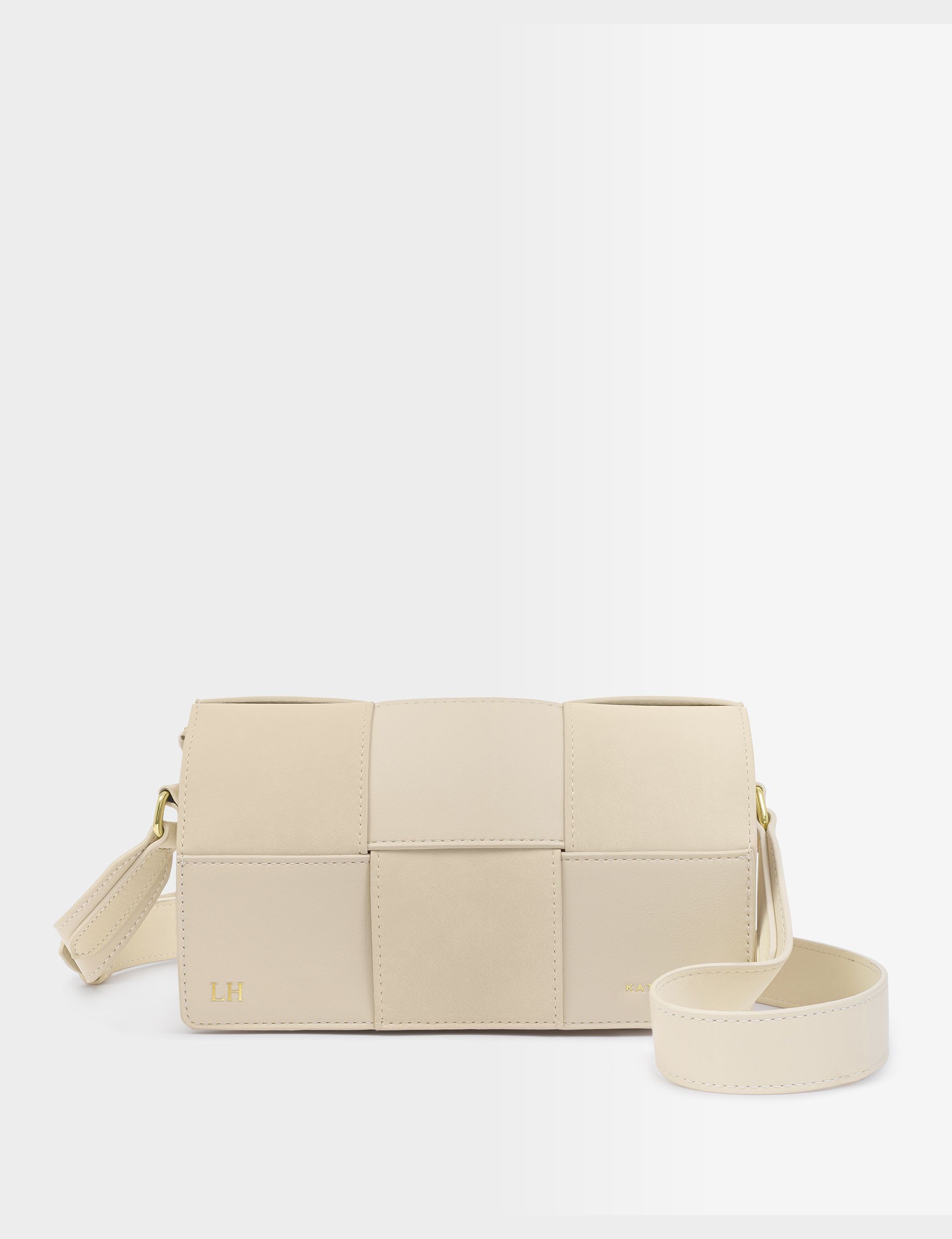 Katie Loxton textured cross body bag faux suede (British brand)