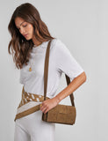 Katie Loxton woven cross body bag with personalisation - British product