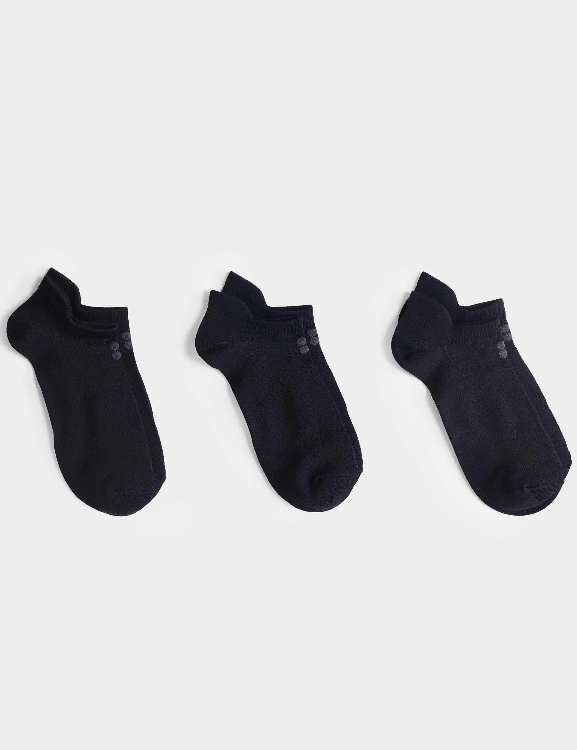 Sweaty Betty 3pk treningssokker - Britisk produkt