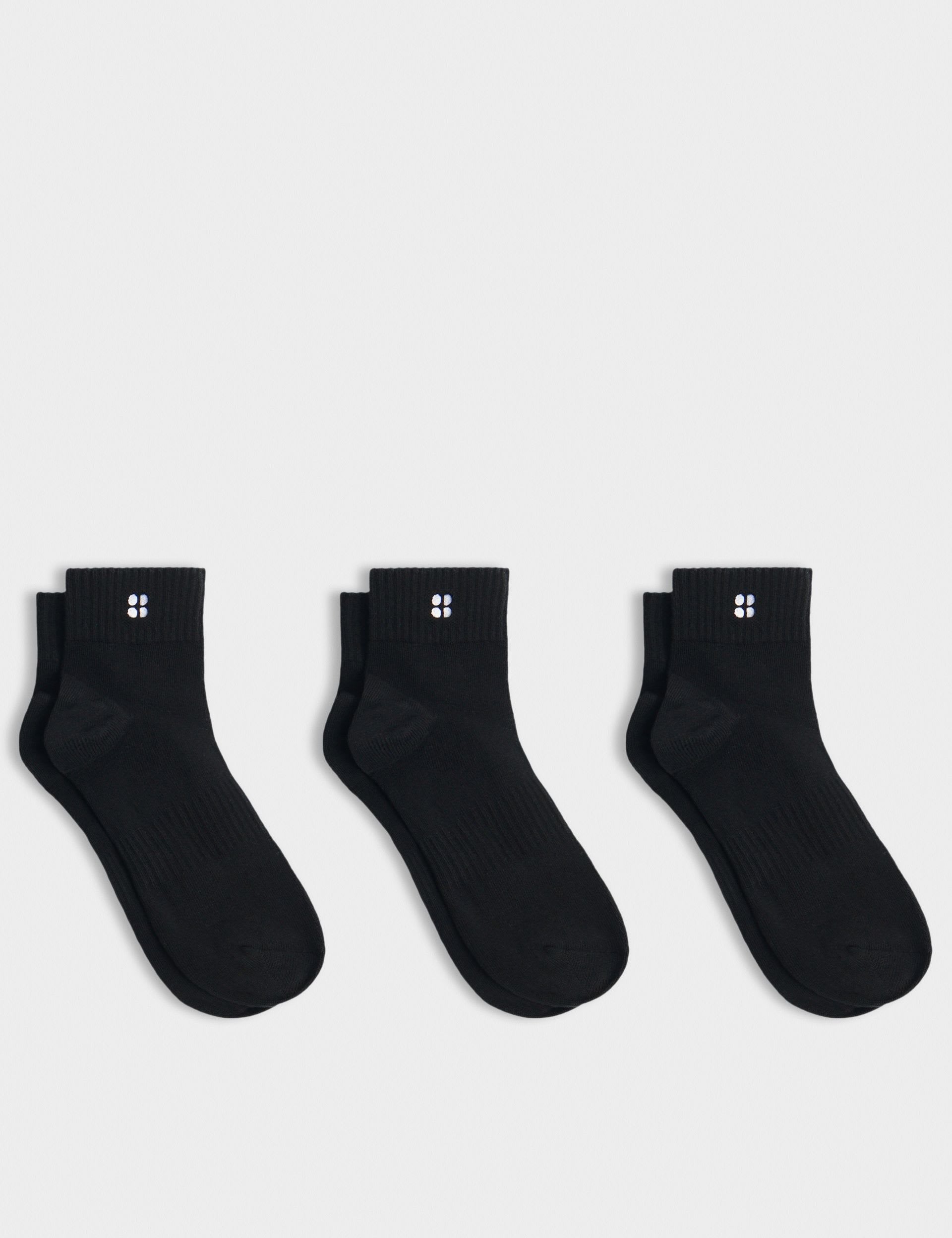 Sweaty Betty 3 pack cotton rich ankle socks - British product