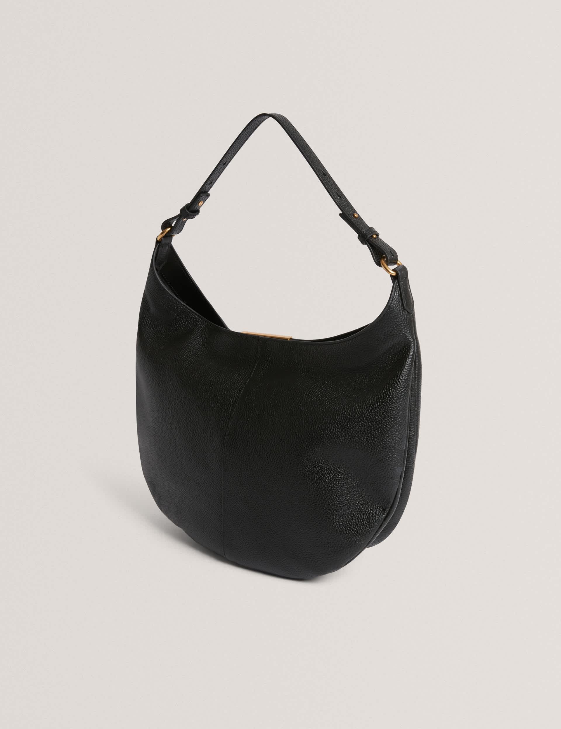 Ted Baker leather bar detail hobo bag, imported from the UK