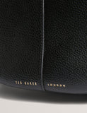 Ted Baker leather bar detail hobo bag, imported from the UK