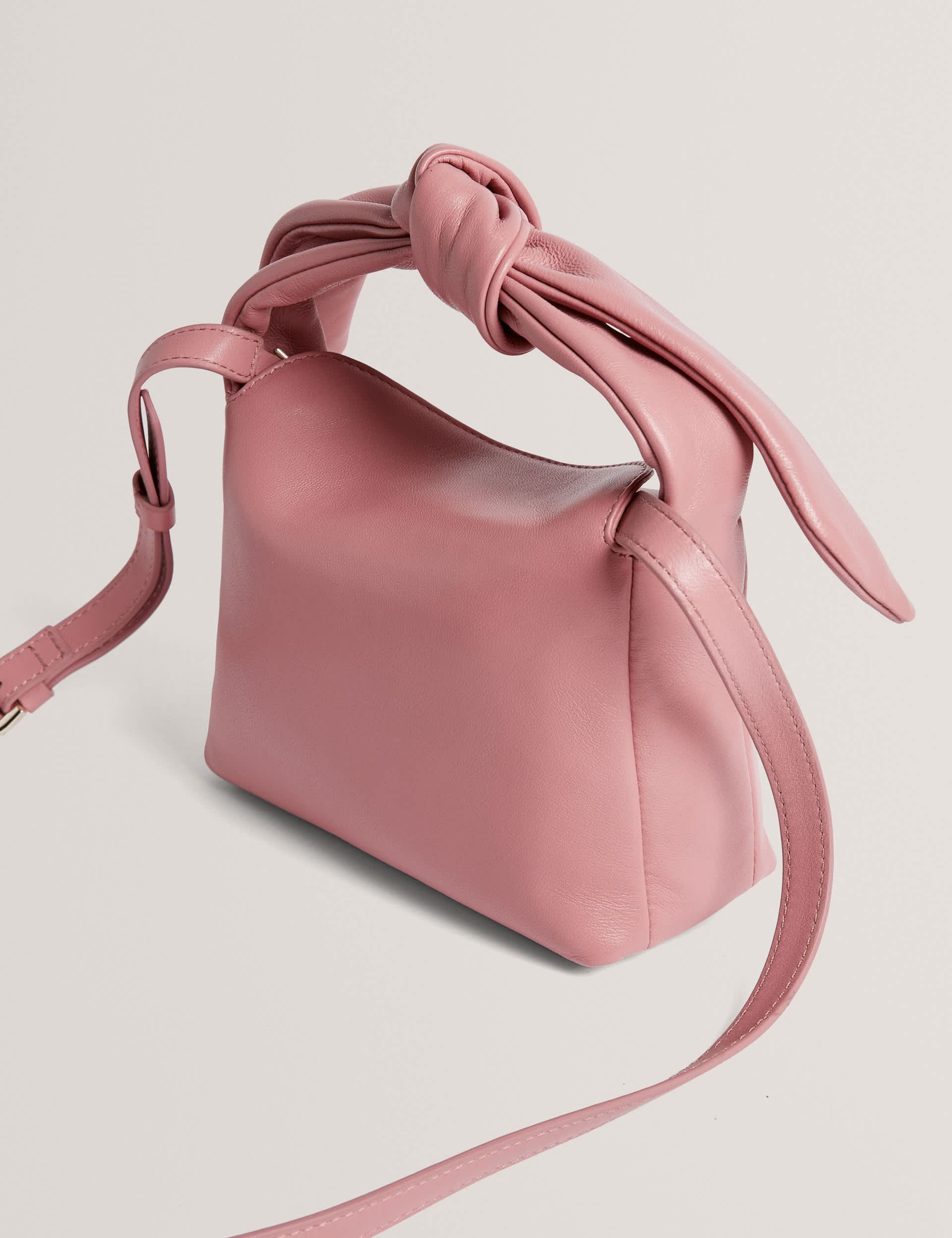 Ted Baker leather knotted cross body bag, UK version