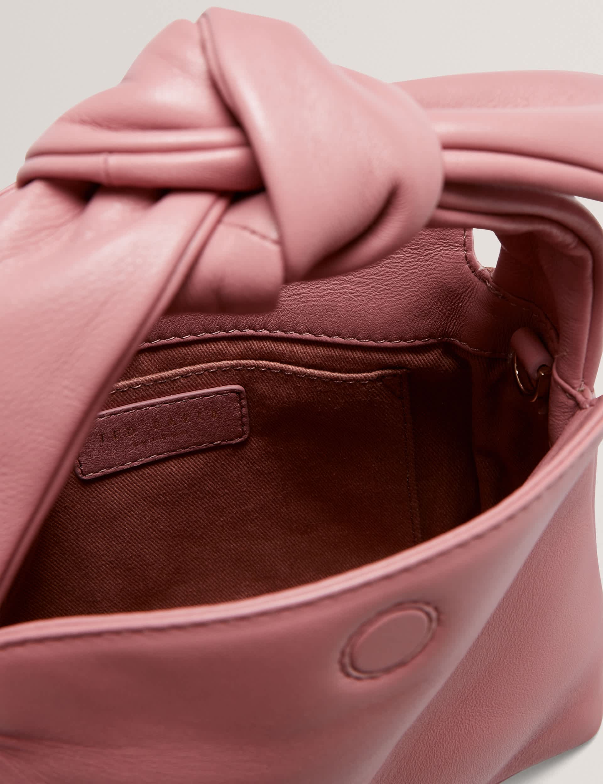 Ted Baker Leder Umhängetasche mit Knoten