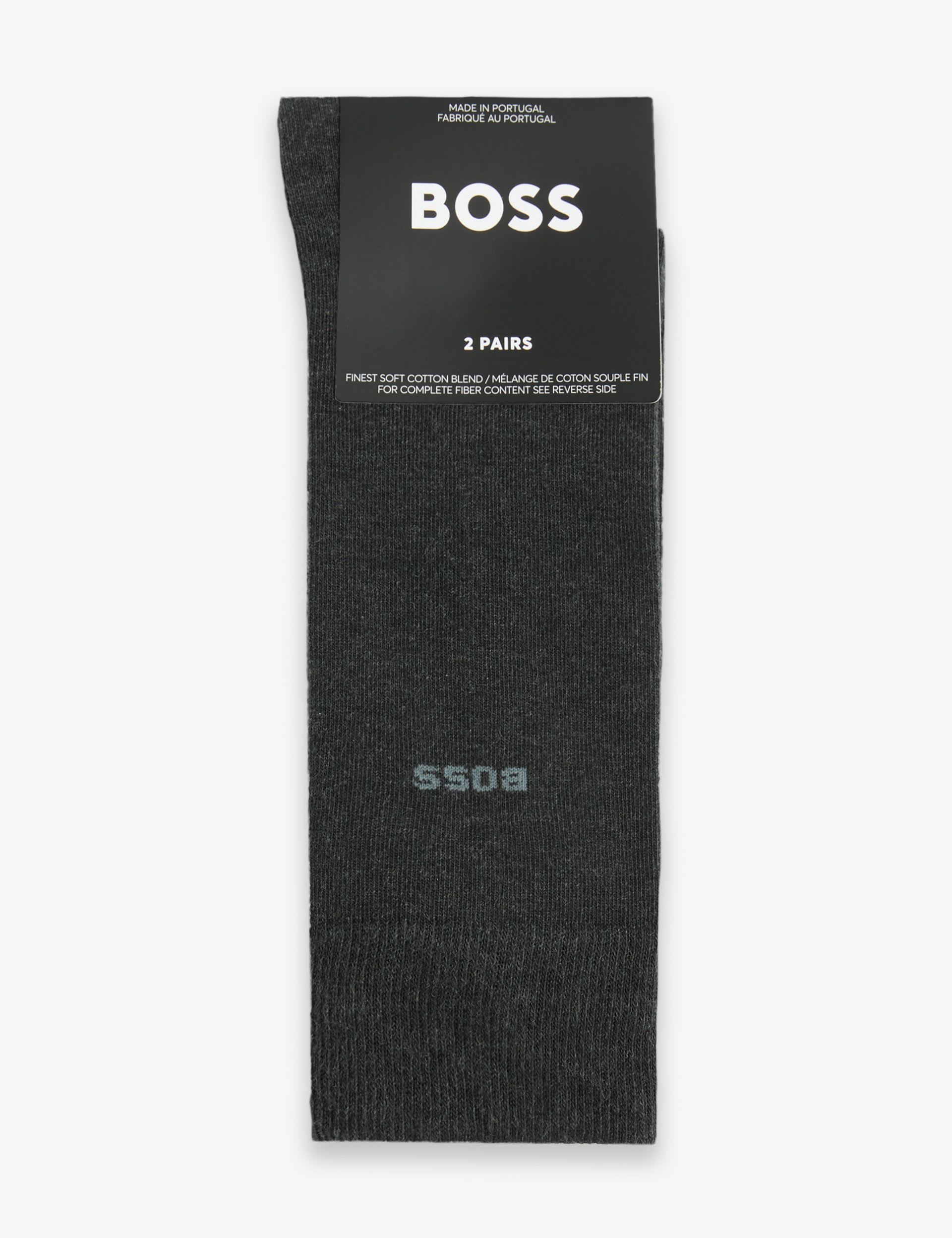 BOSS cotton rich ankle socks 2 pack - British product