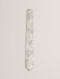 Ted Baker jacquard floral pure silk tie (British brand)