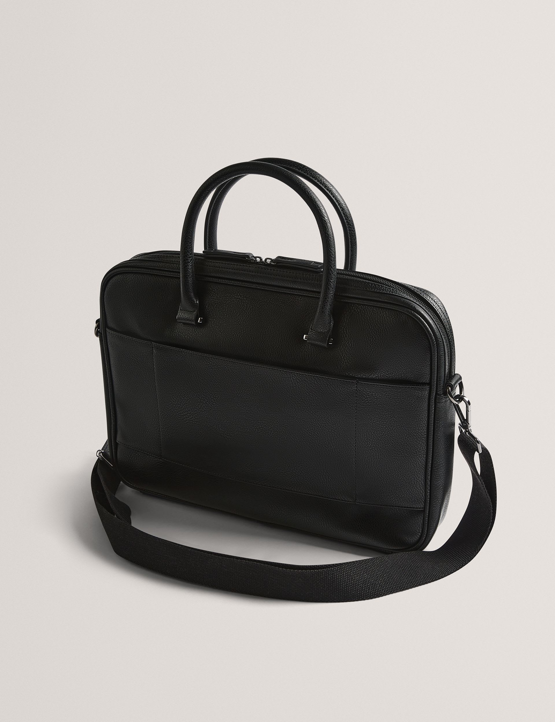 Ted Baker messenger bag in faux leather, imported from the UK