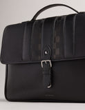 Ted Baker buckle messenger bag with checked pattern, UK version