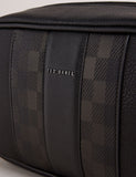 Ted Baker faux leather washbag with carry handle - British product
