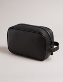 Ted Baker faux leather washbag with carry handle - British product