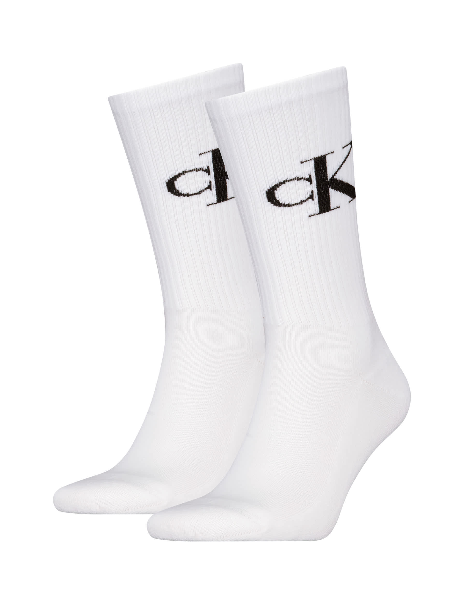 Calvin Klein cotton rich sports socks pack of two, UK version