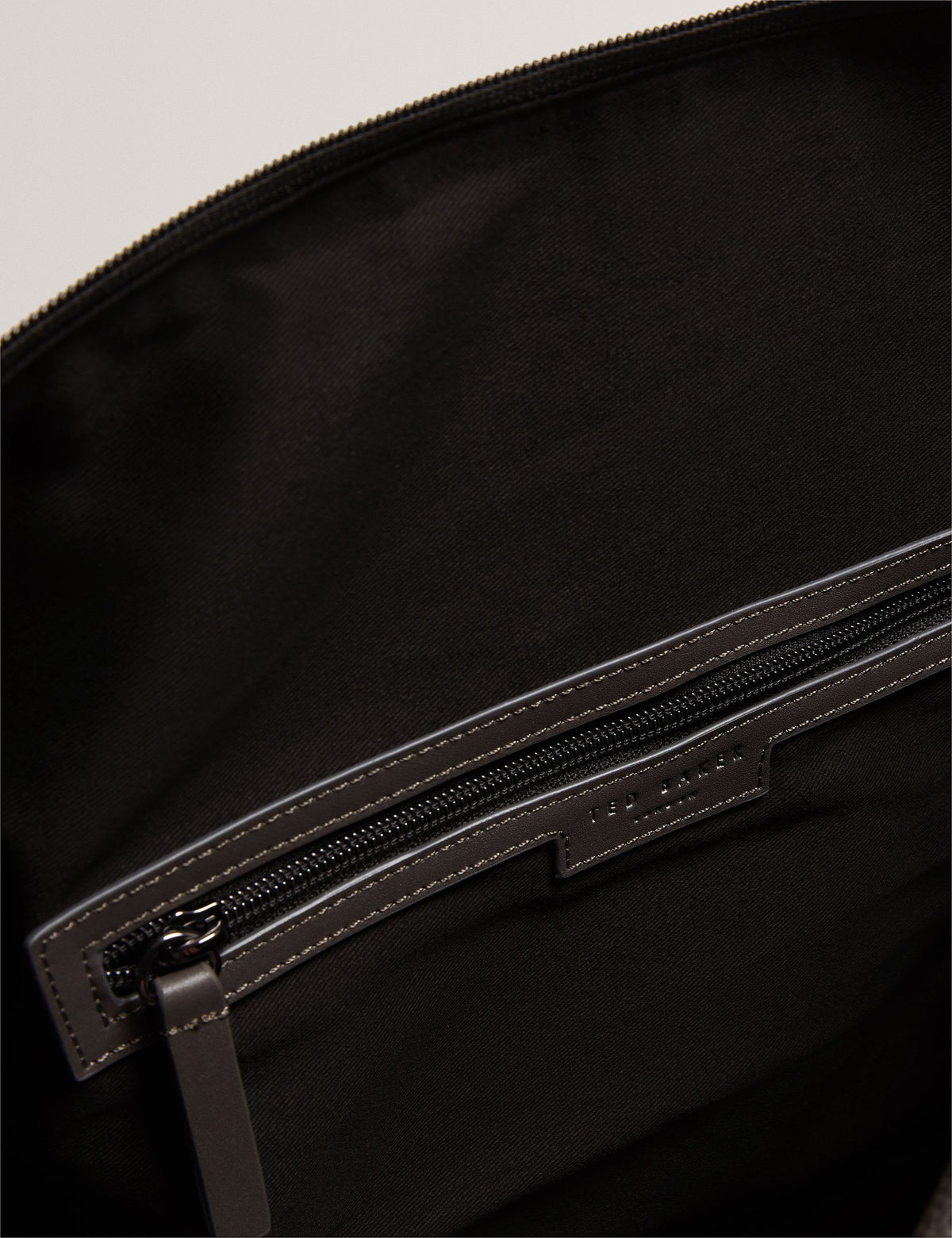 Ted Baker pebbled faux leather adjustable holdall bag, UK version