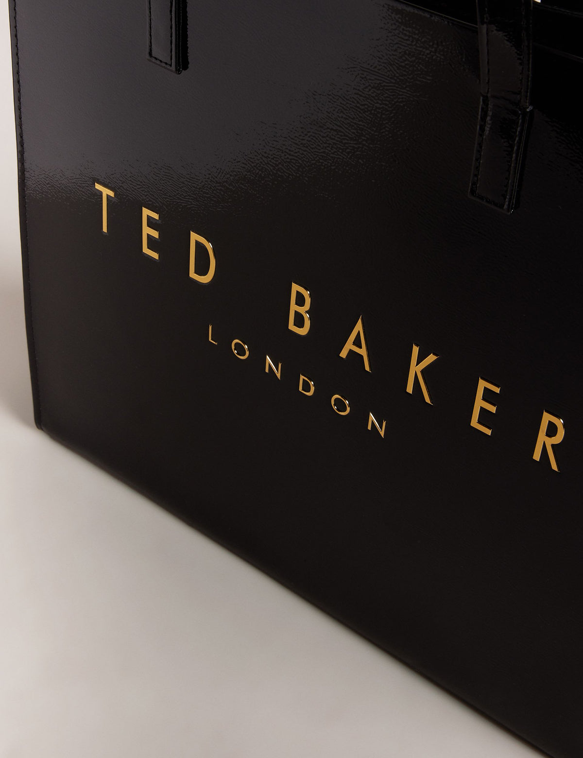 Ted Baker large patent tote bag - British product