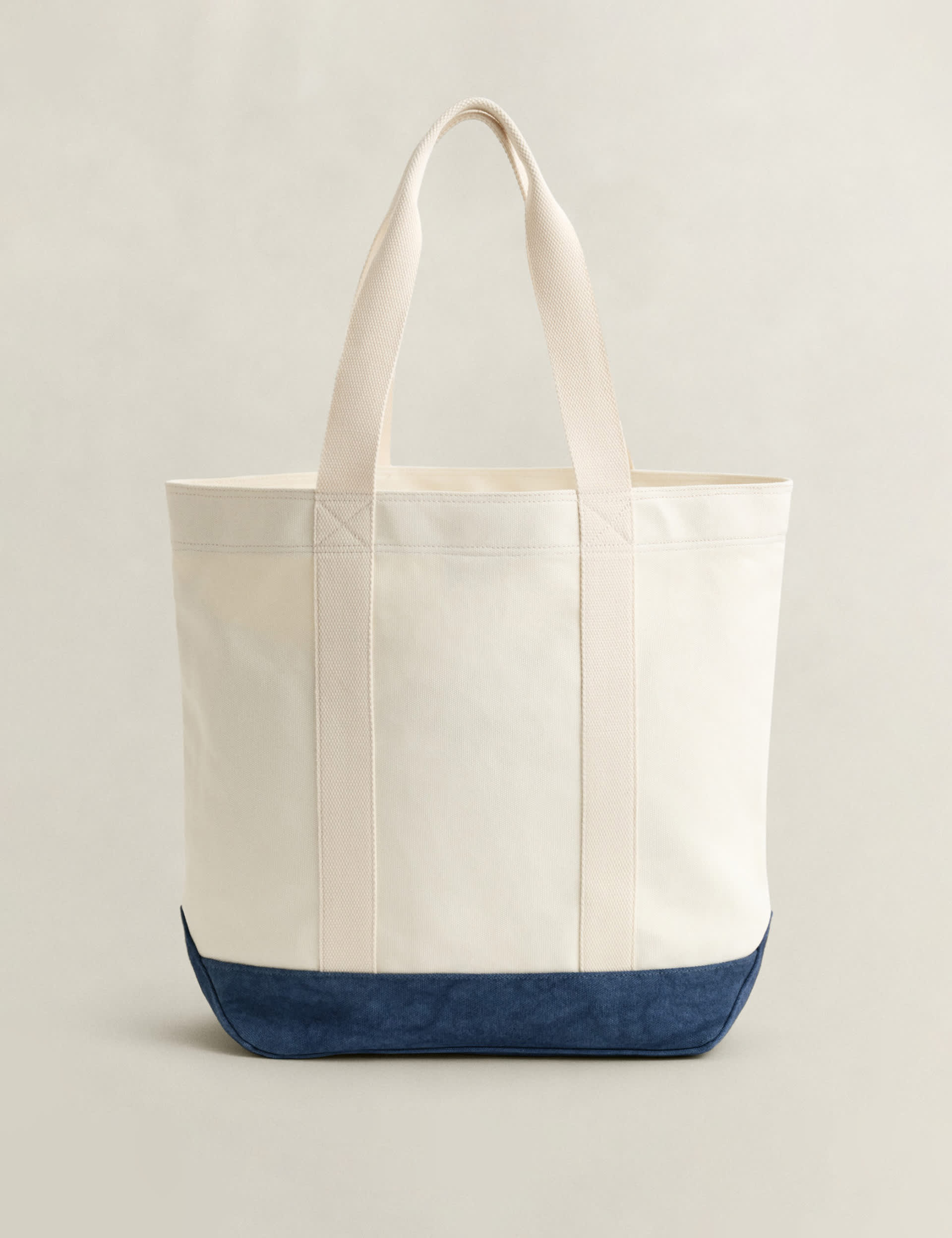 GANT pure cotton canvas logo tote bag, imported from the UK