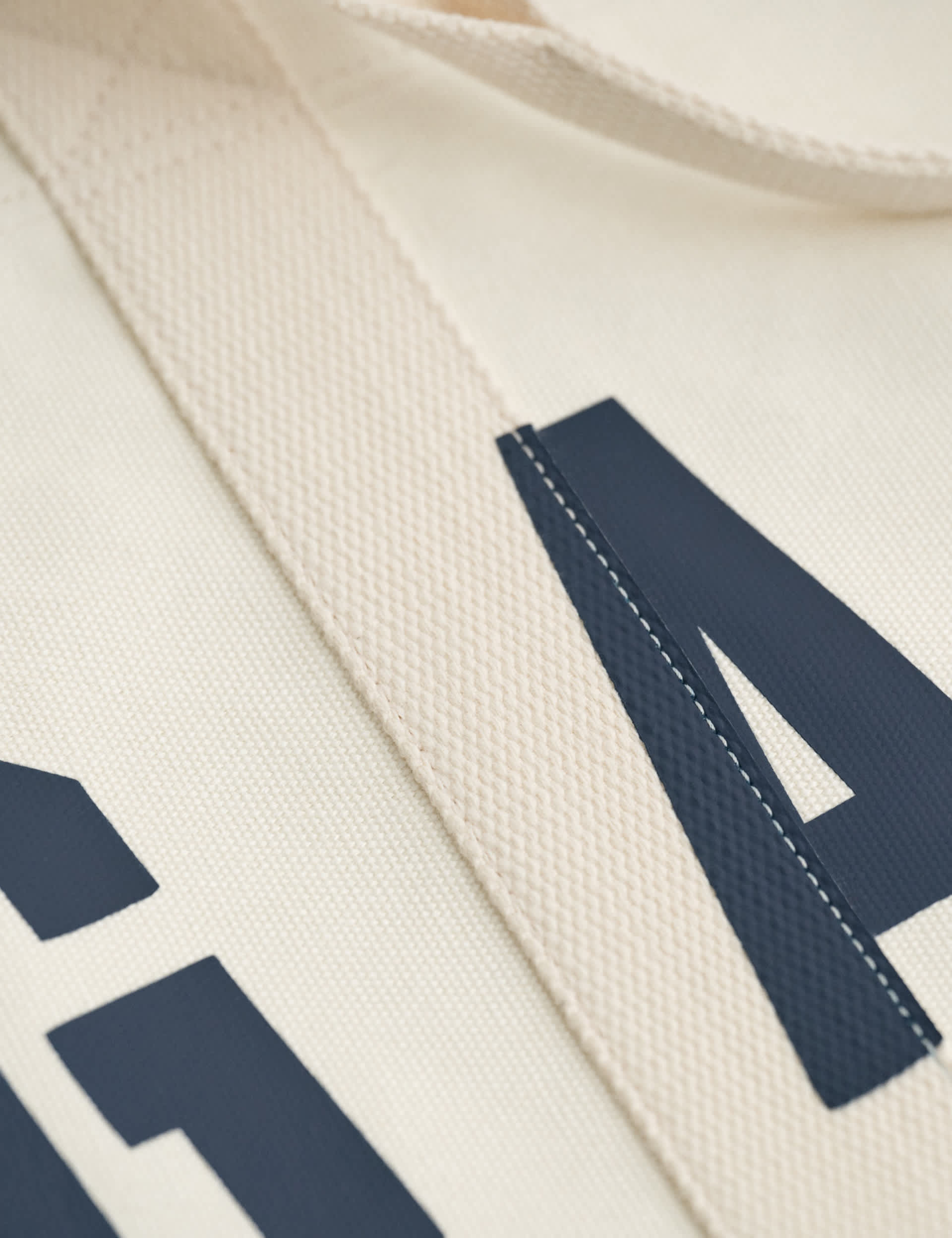 GANT pure cotton canvas logo tote bag, imported from the UK