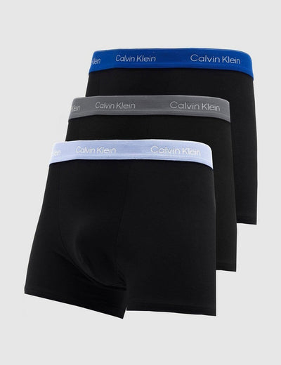 Calvin Klein 3er Pack Icon Cotton Stretch Relaxed Dart Trunks Herrenslips