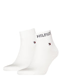 Tommy Hilfiger cotton rich quarter socks 2 pack (British brand)
