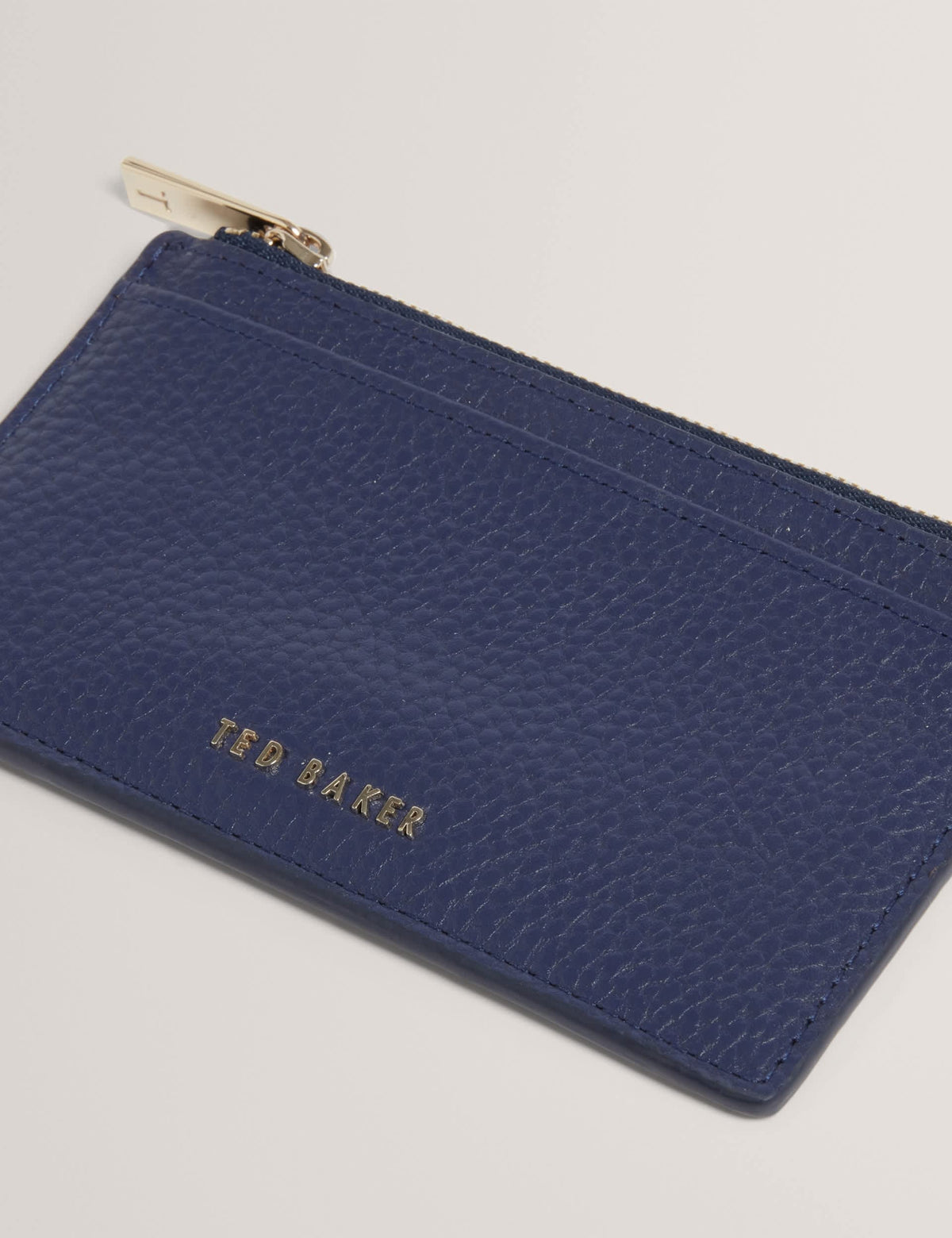 Ted Baker leather zip card holder, imported from the UK