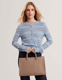 Ted Baker leather tote bag (British brand)