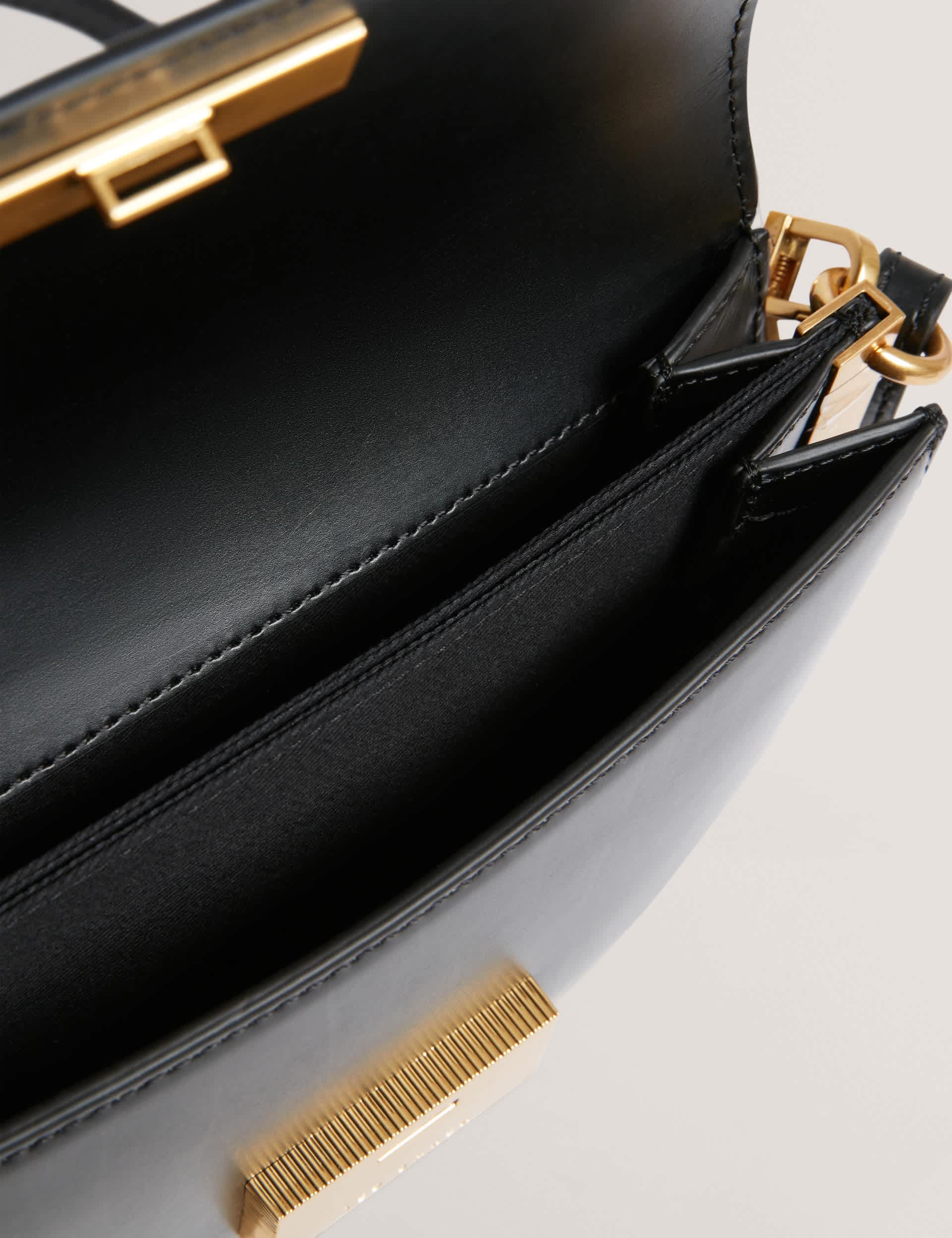 Ted Baker cross body bag with lock detail - British product