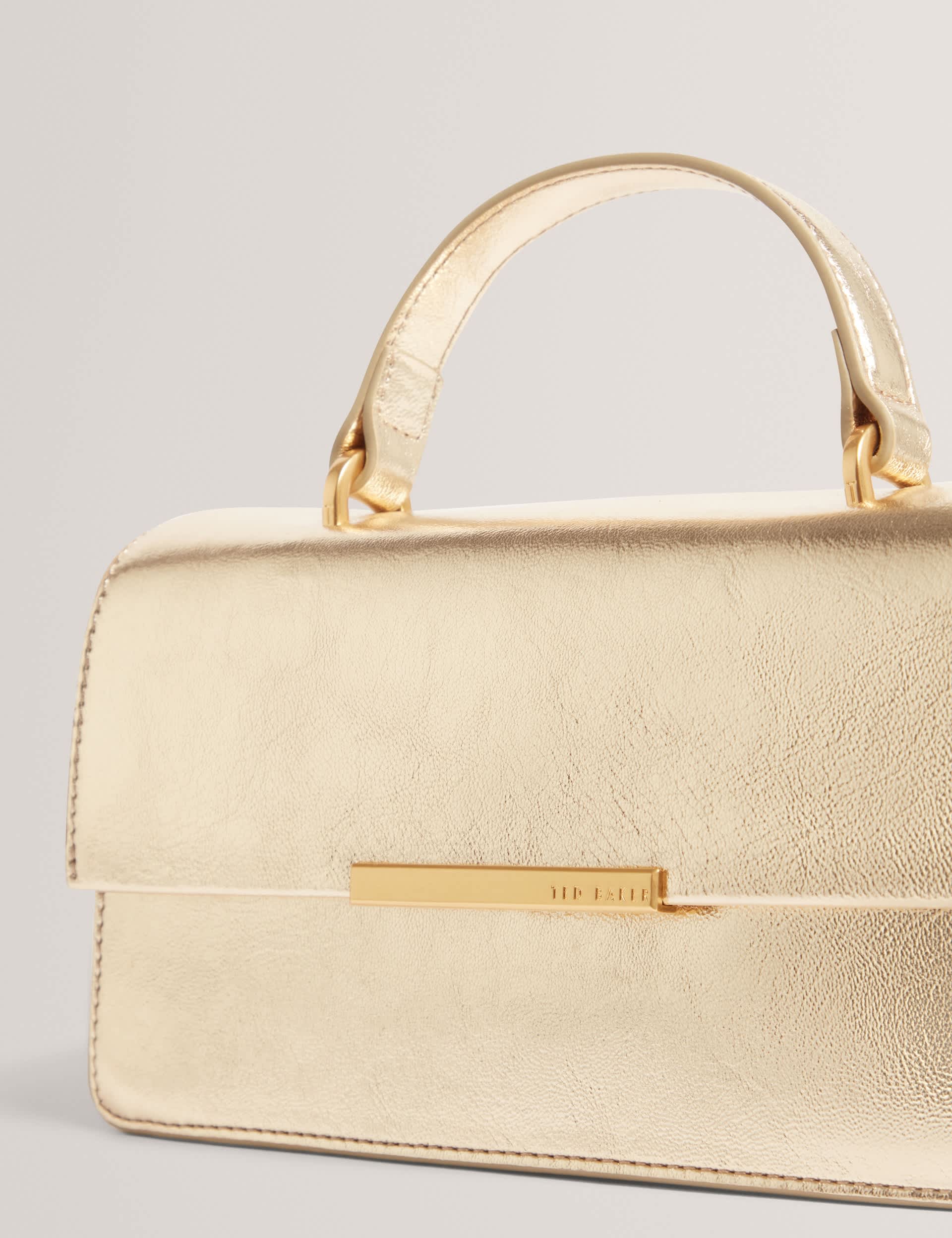 Ted Baker cross body bag metallic elongated - British product