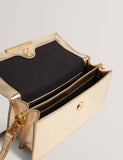 Ted Baker cross body bag metallic elongated - British product