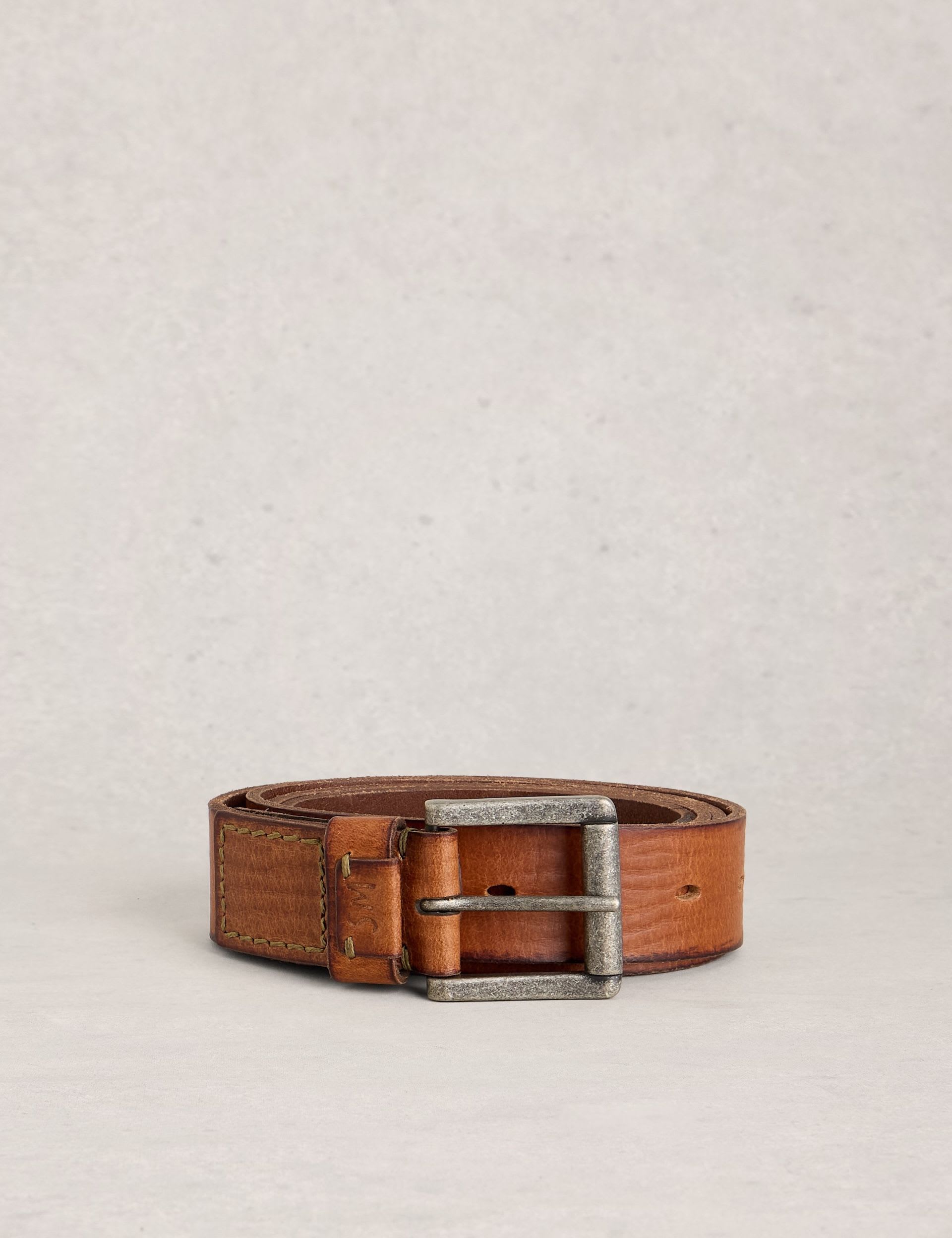 White Stuff leather multi punch belt, UK version