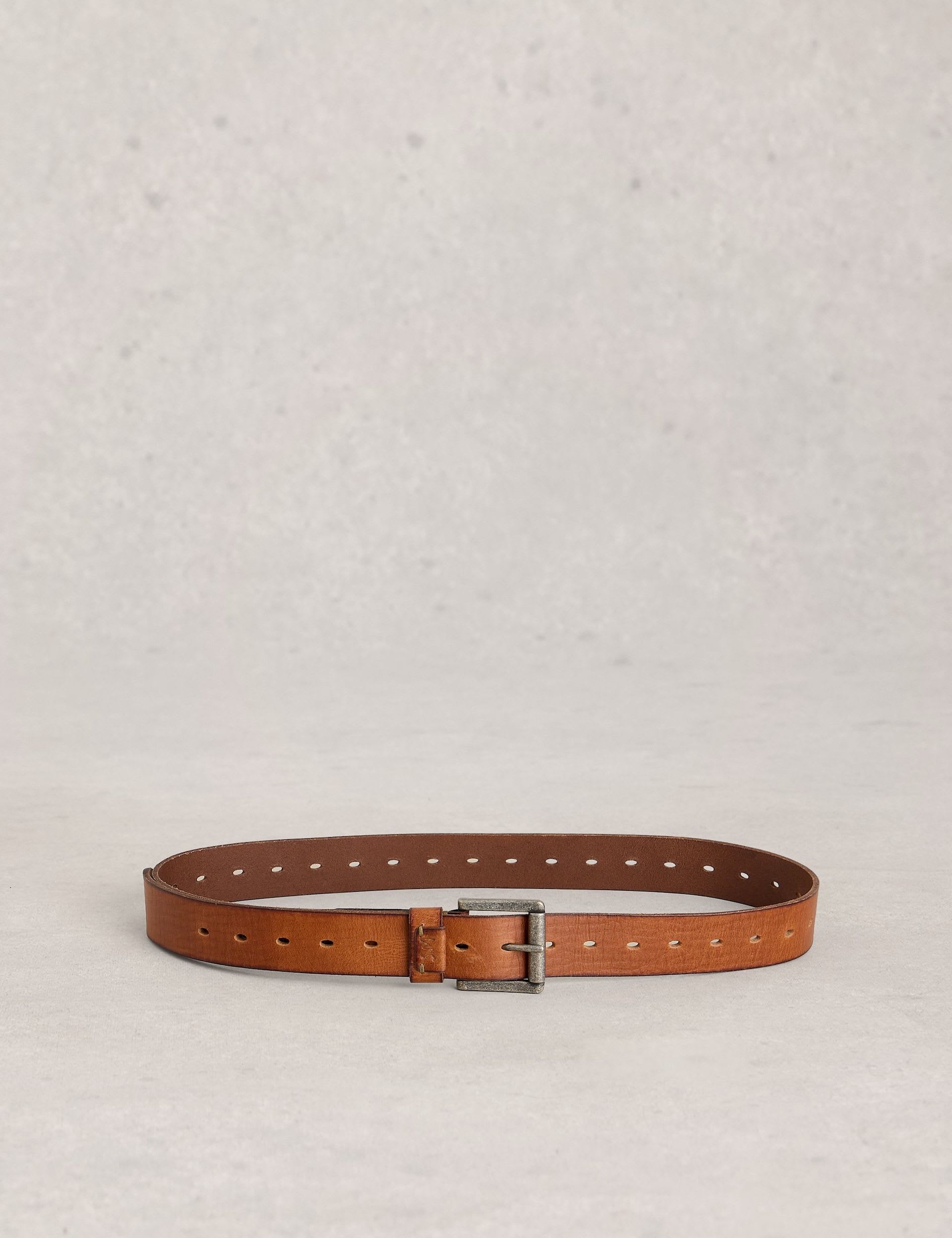 White Stuff leather multi punch belt, UK version