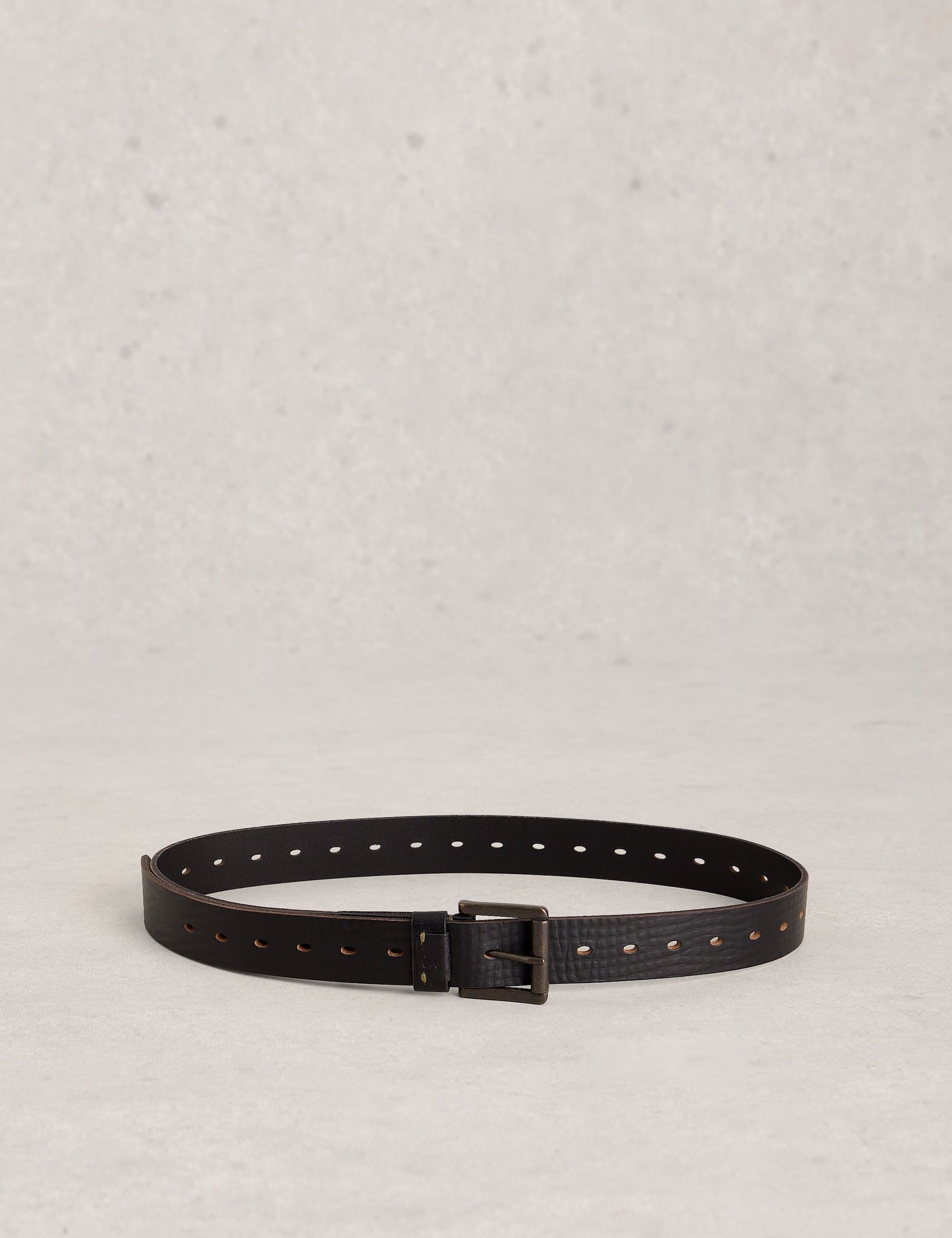 White Stuff leather multi punch belt, UK version