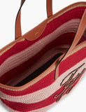 Tommy Hilfiger pure cotton striped tote bag, imported from the UK