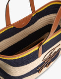 Tommy Hilfiger pure cotton striped tote bag, imported from the UK