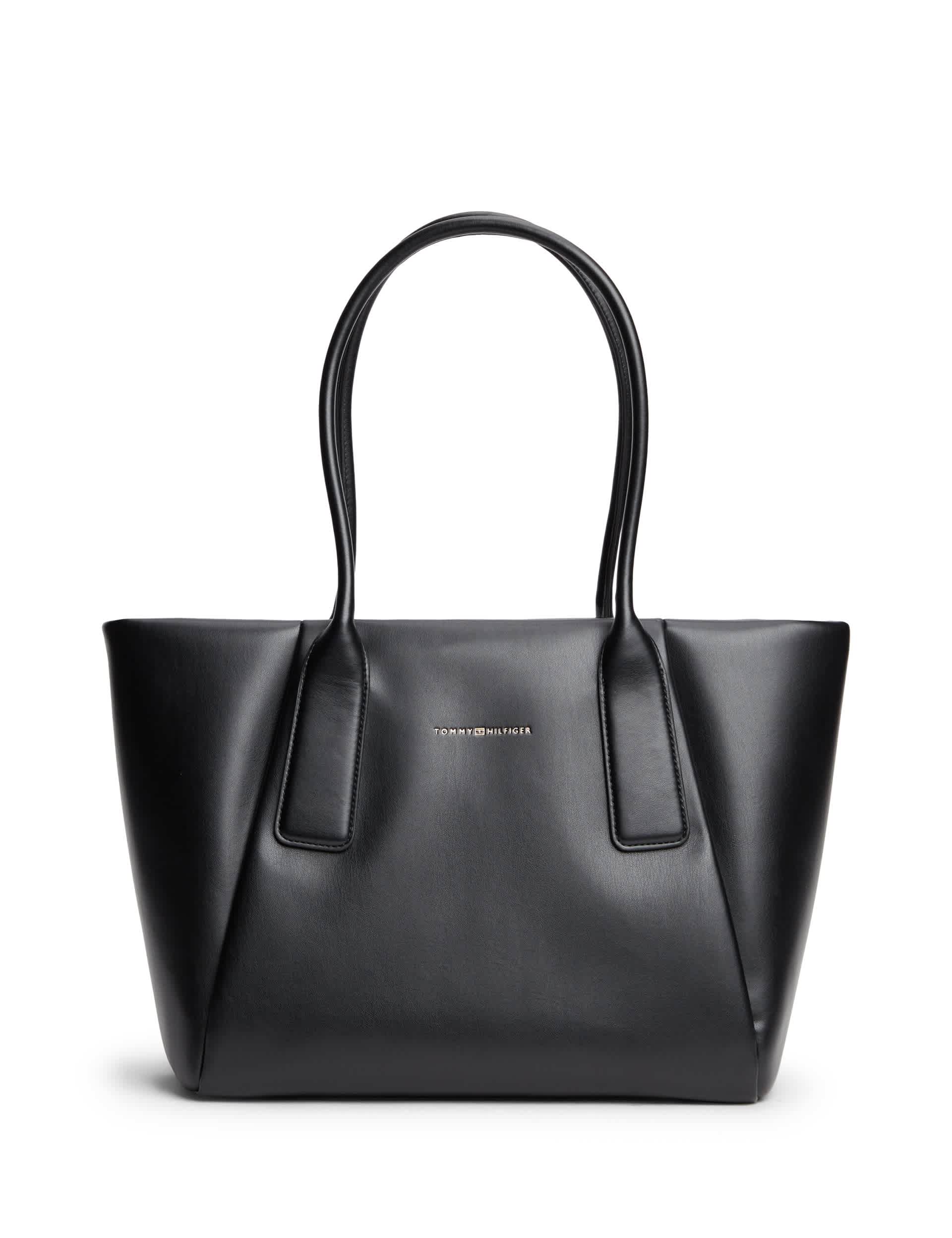 Tommy Hilfiger essential faux leather tote bag (British brand)