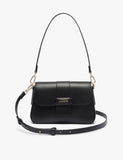 Lacoste faux leather flap shoulder bag, imported from the UK