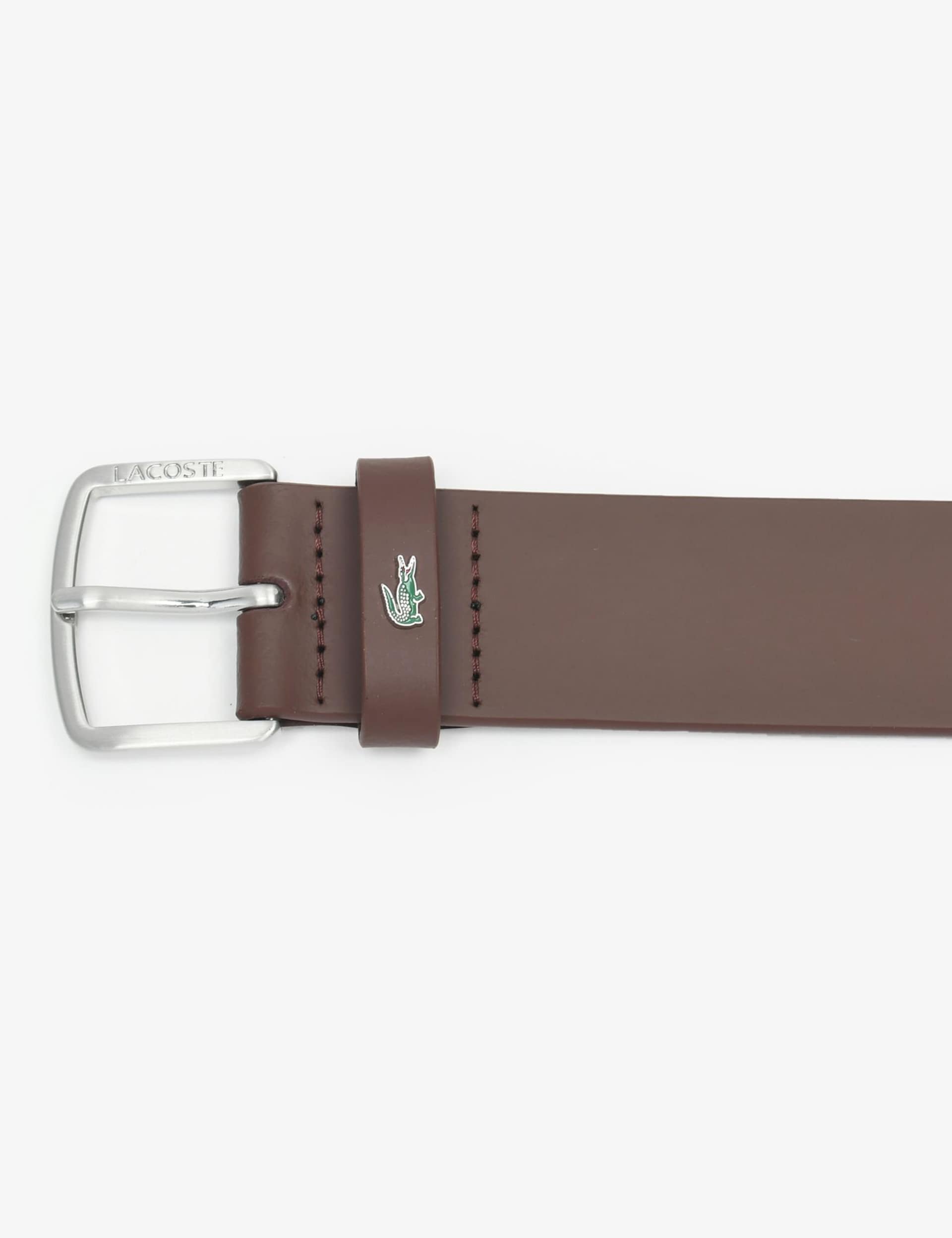 Lacoste smooth leather belt (British brand)