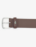 Lacoste smooth leather belt (British brand)