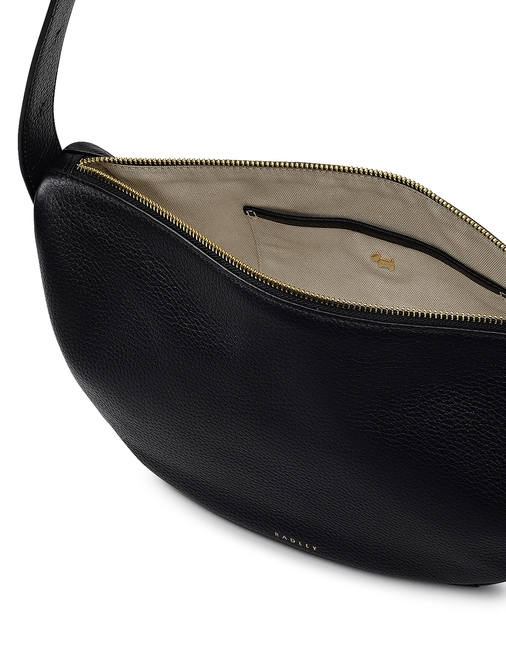 Dukes Place leather sling saddle bag, UK version