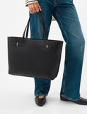 Accessorize faux leather laptop tote bag - British product